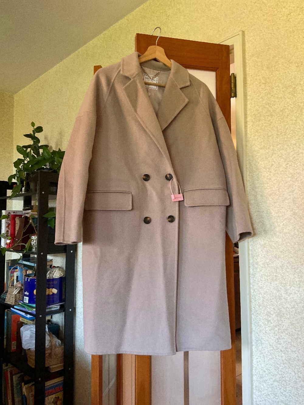 Belle & Bloom Amnesia Oversized wool blend coat